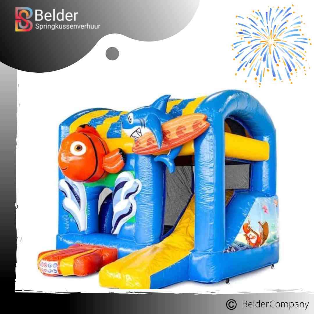 Zeewereld springkussen huren